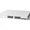 Cisco C1200-24FP-4G là thiết bị chuyển mạch thông minh (Smart Managed) đánh dấu bước nâng cấp chiến lược của Cisco trong hạ tầng mạng doanh nghiệp
