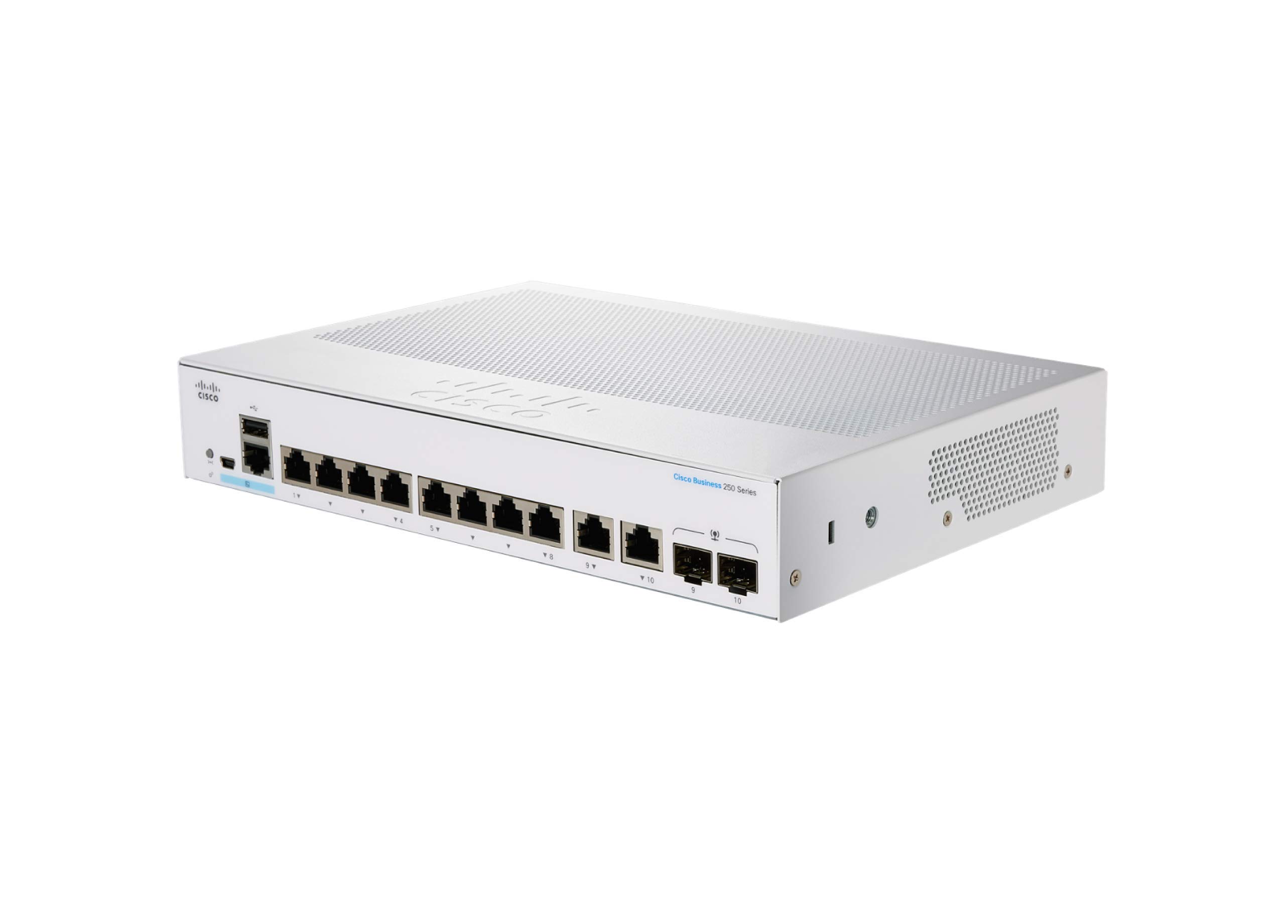 s CBS220-8FP-E-2G-EU | 8 Port GE Full PoE+ 130W