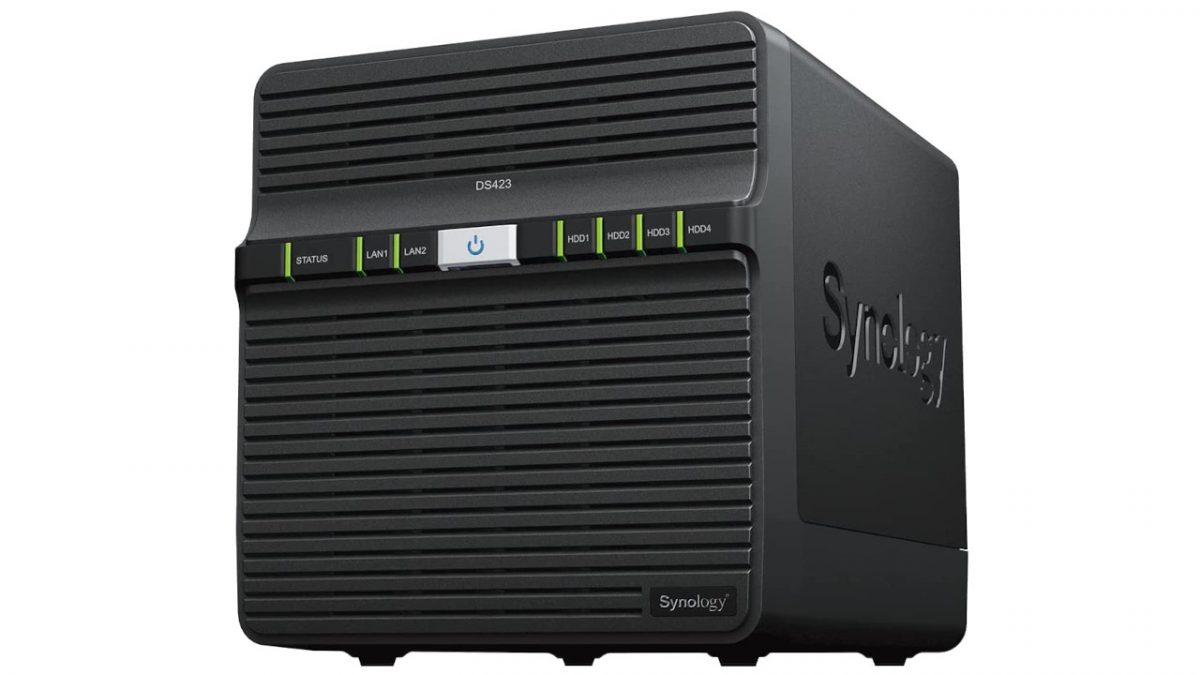 Thiết bị lưu trữ mạng NAS Synology DS423 4 bay tiêu chuẩn cho gia đình và doanh nghiệp nhỏ